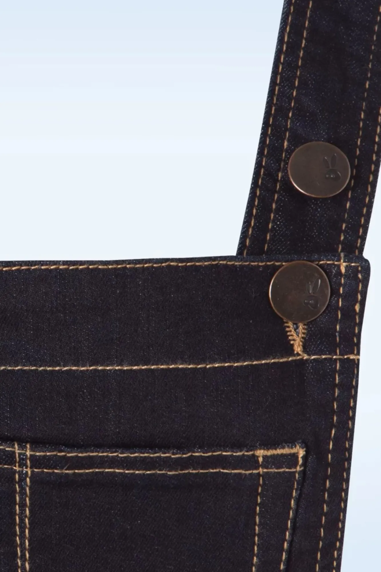 Outlet Bunny Latzkleid Dakota Aus Denim