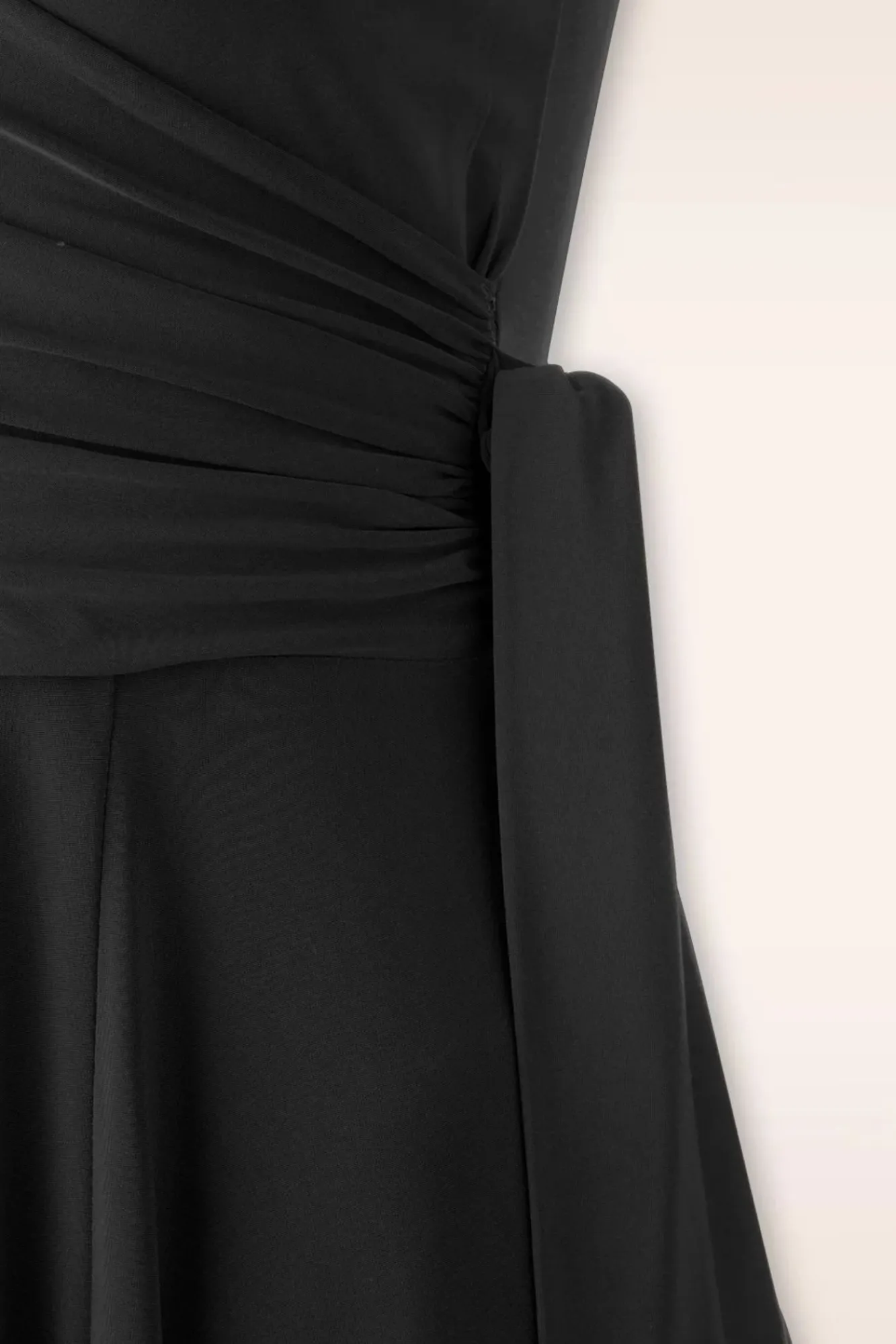 Shop Vintage Chic for Topvintage Layla Crossover-Kleid In Schwarz