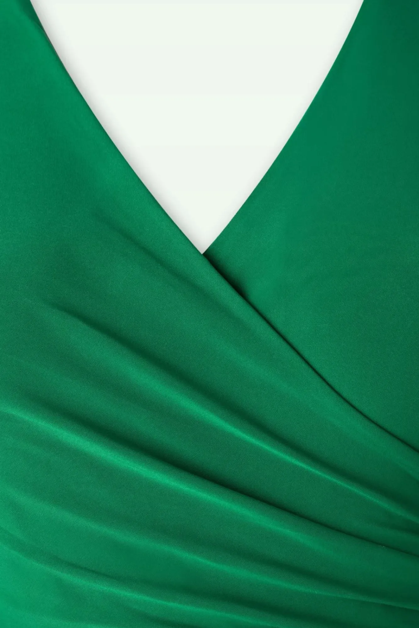 Fashion Vintage Chic for Topvintage Layla Uberkreuzkleid In Grun