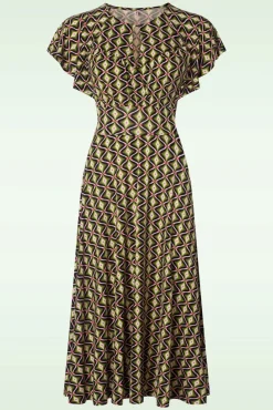 Best Sale Blutsgeschwister Lightest Wings Kleid In Pineapple-Shell