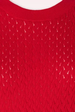 Outlet Lykka du Nord Lina Top In Mohnrot