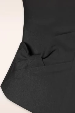 Fashion Miss Candyfloss Liza Lou Blazer Jacke In Schwarz