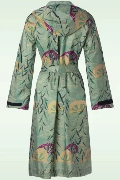 Store King Louie Lizzy Regenmantel In Dusty Turkis