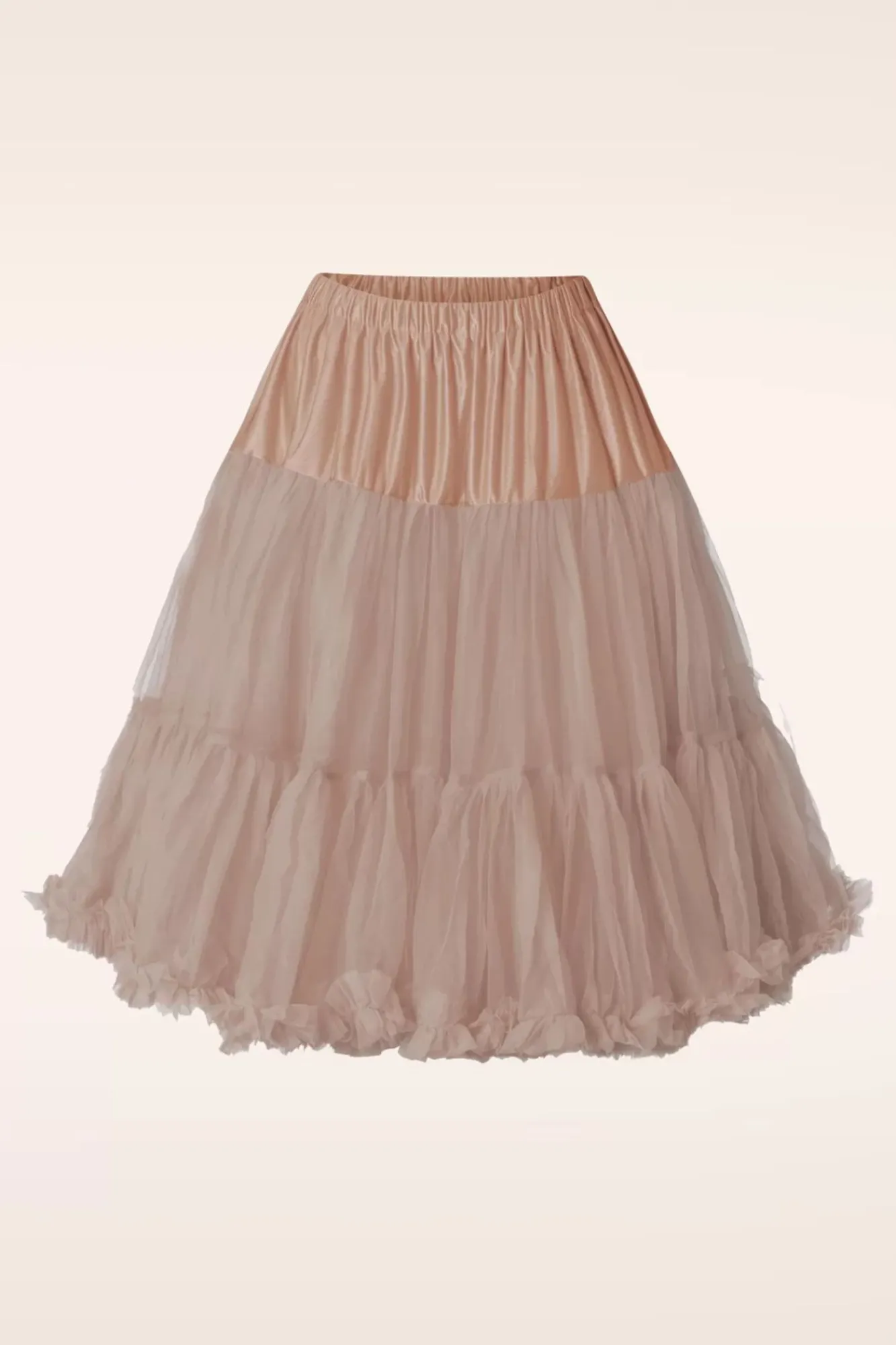 Store Banned Retro Lola Lifeforms Petticoat In Pfirsich Beige