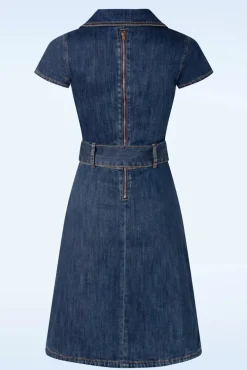 Flash Sale Rock-a-Booty Lucielle A-Linie Kleid In Blau