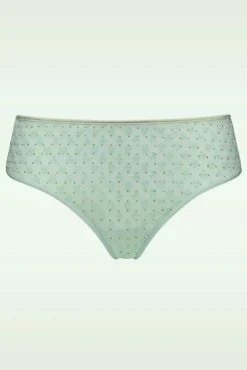 Flash Sale Marlies Dekkers Lucky Clover Briefs In Mintgrun Und Gold