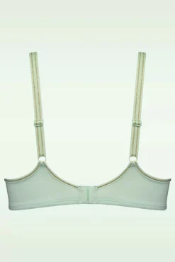 Online Marlies Dekkers Lucky Clover Padded Balcony Bh In Mintgrun Und Gold