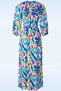 Best Smashed Lemon Maisy Maxi Kleid In Multi