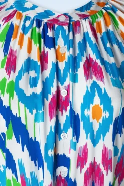 Best Smashed Lemon Maisy Maxi Kleid In Multi