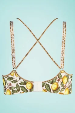 Fashion Marlies Dekkers Mambo Amalfi Demi Bh Mit Zitronen-Print In Creme