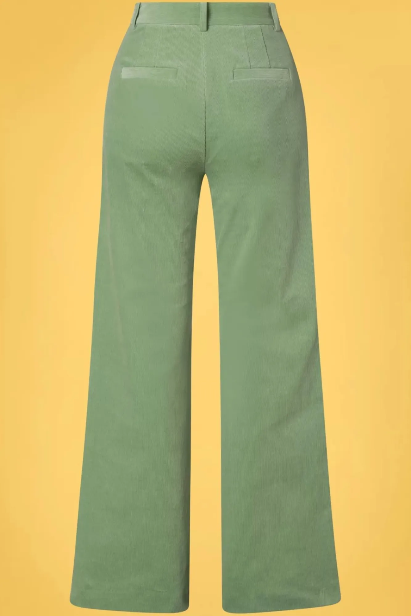 Outlet King Louie Marcie Babyrib Hose In Basilikumgrun