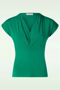 Hot Mademoiselle Yu00e9Yu00e9 Marvelous Charming Top In Ultramarin Grun