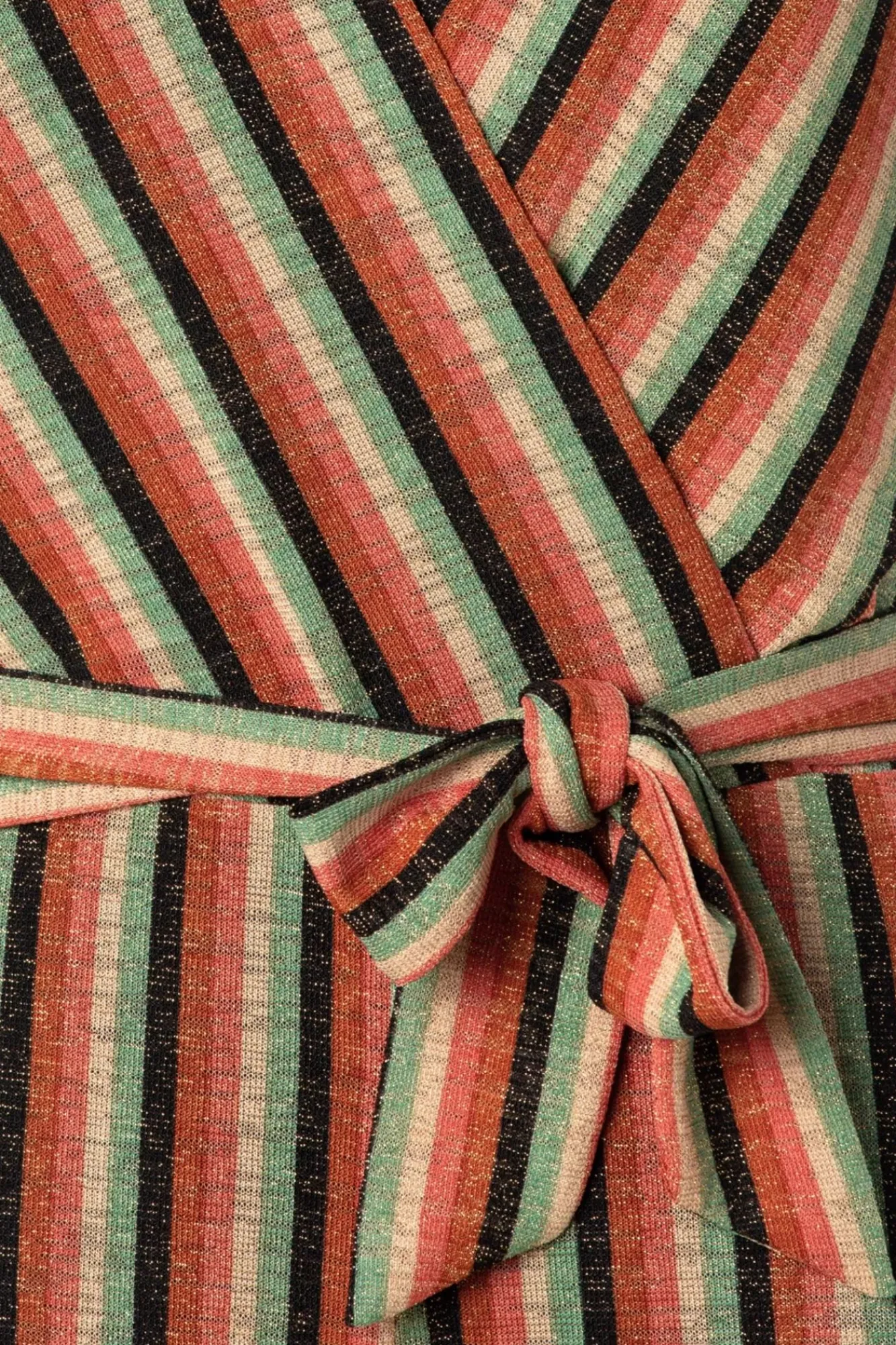 Outlet King Louie Mary Piso Streifen Jumpsuit In Schwarz