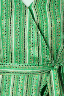 Sale Smashed Lemon Meila Sparkling Maxi Kleid In Grun