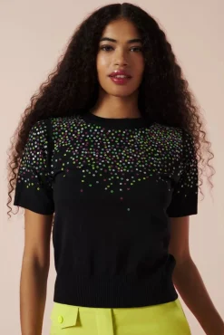 Best Sale Minueto Mina Sweater In Schwarz