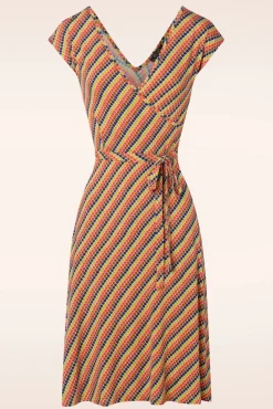 Outlet King Louie Mira Kleid Gallery In Streeple Blue