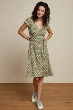 Discount King Louie Mira Merlini Kleid In Woodbine Green