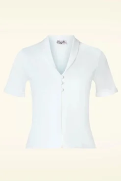 Flash Sale Vintage Chic for Topvintage Molly Top In Elfenbein