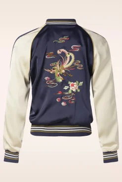 Outlet King Louie Monka Bomberjacke In Abendblau