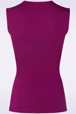 Cheap LaLamour Monroe Top In Pflaume