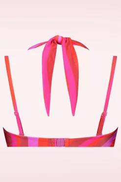 Online TC Beach Multiway Shiny Waves Bikinioberteil In Mehrfarbig