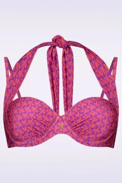 Best TC Beach Multiway-Bikinioberteil In Korallenrot
