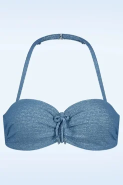 Flash Sale Cyell Mystic Glow Padded Bikinioberteil In Blau
