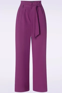 Outlet King Louie Neva Cropped Hose Timba In Caspia Lila