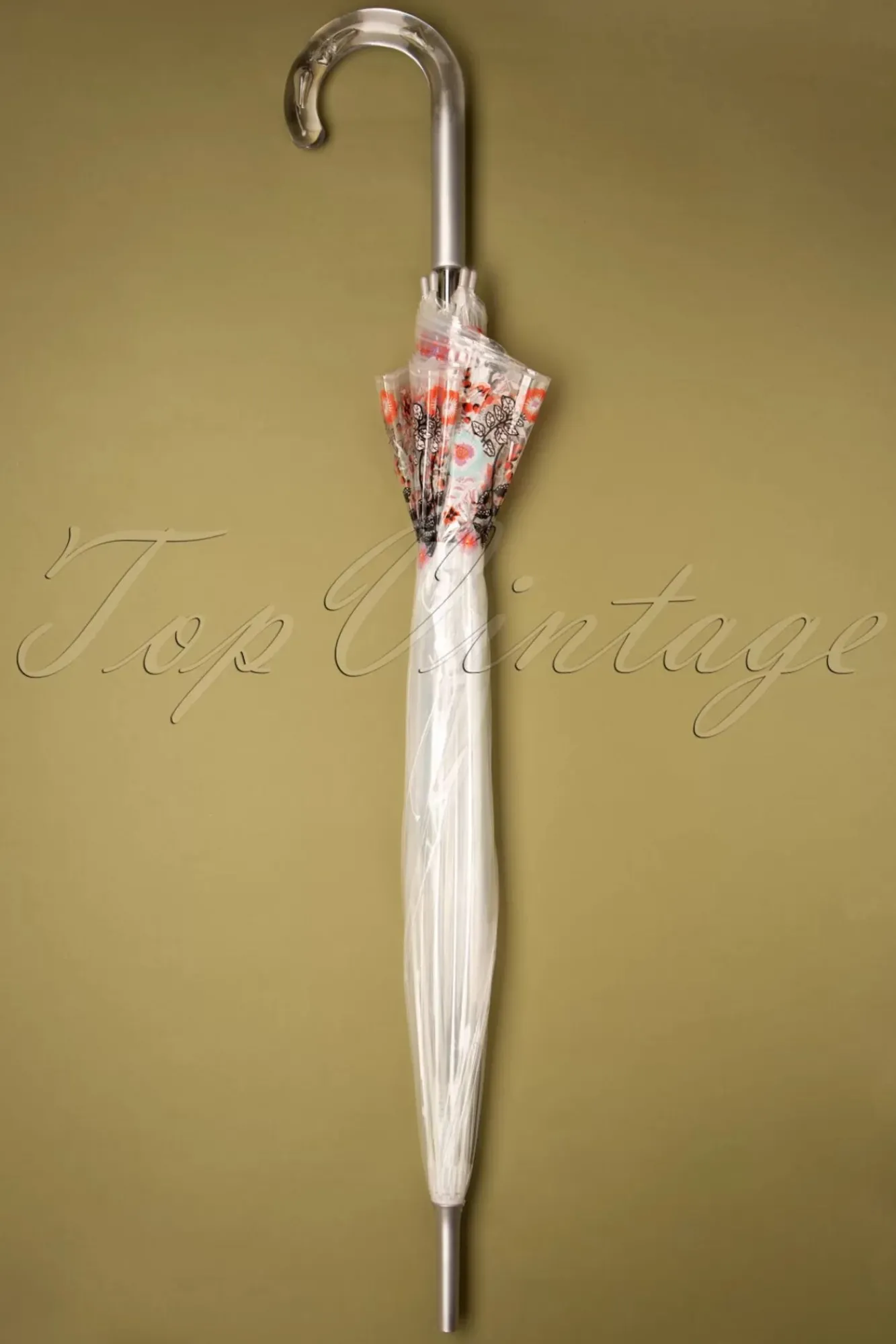 Cheap So Rainy Nouvelle Dentelle Transparent Dome Regenschirm In Multi