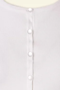 Best Sale Mak Sweater Nyla Cropped Cardigan In Off White