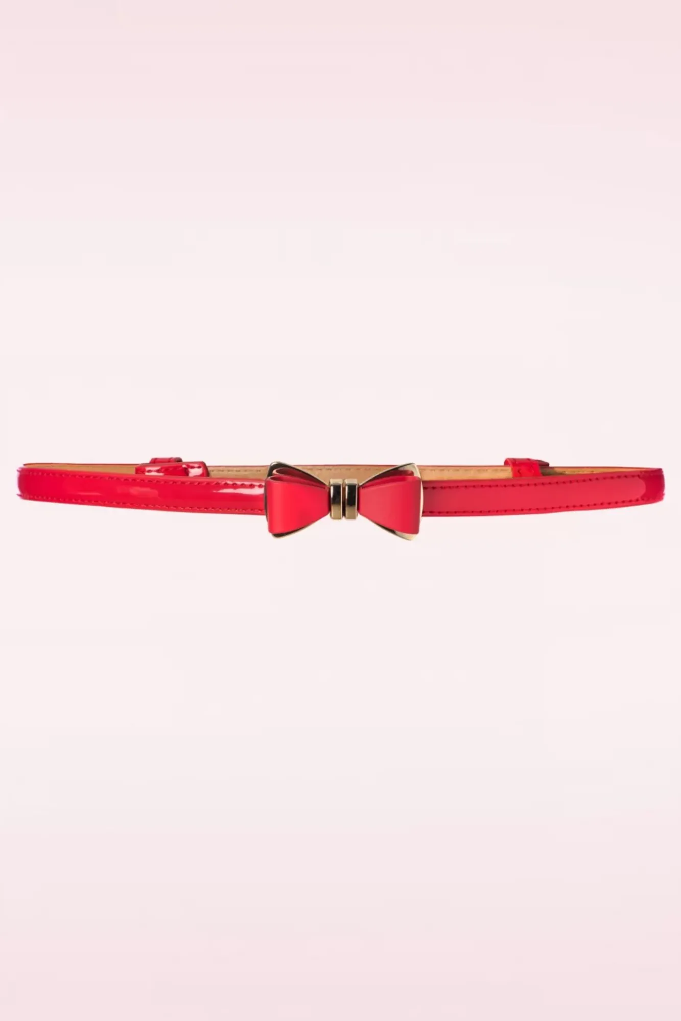 Fashion Banned Retro Ocean Avenue SchleifenGürtel In Rot