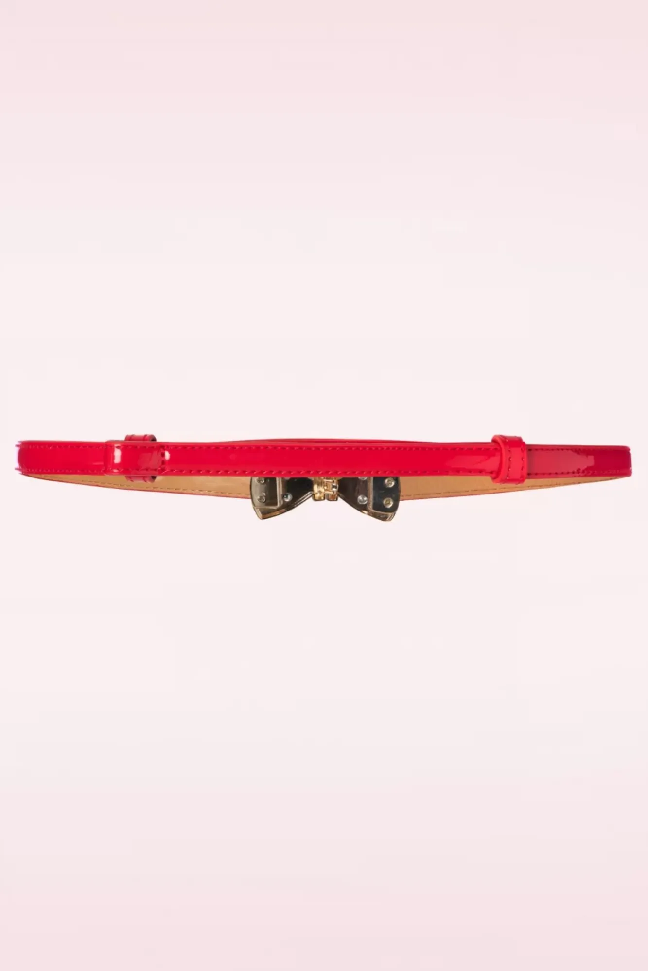 Fashion Banned Retro Ocean Avenue SchleifenGürtel In Rot