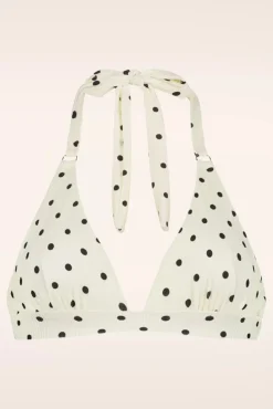 Store Cyell On Point Neckholder Bikinioberteil In Off White