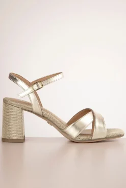 Best Sale Tamaris Ophelia Sandalen In Hellgold