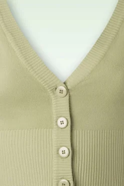 New Banned Retro Overload-Cardigan In Soft Olive