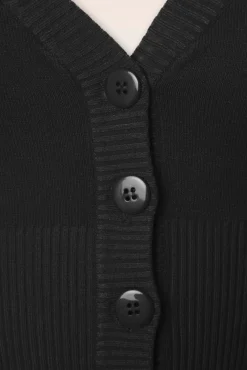 Discount Banned Retro Overload-Strickjacke In Schwarz