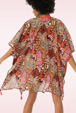 Best Surkana Palma Kimono In Multi