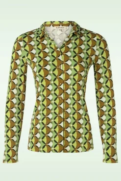 Outlet Surkana Paloma Bluse In Grun