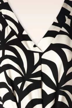 Clearance Smashed Lemon Paloma Maxi Kleid In Schwarz Und Sand