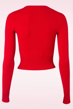 Online Bunny Paloma-Strickjacke In Rot