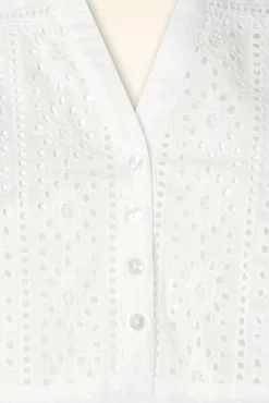 Shop Md'M Paola Bluse In Weis