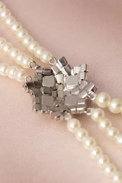 Best Lovely Paris-Perlen-Kristallhalskette