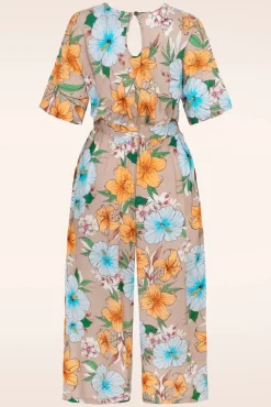 New Bunny Pattaya Jumpsuit In Beige