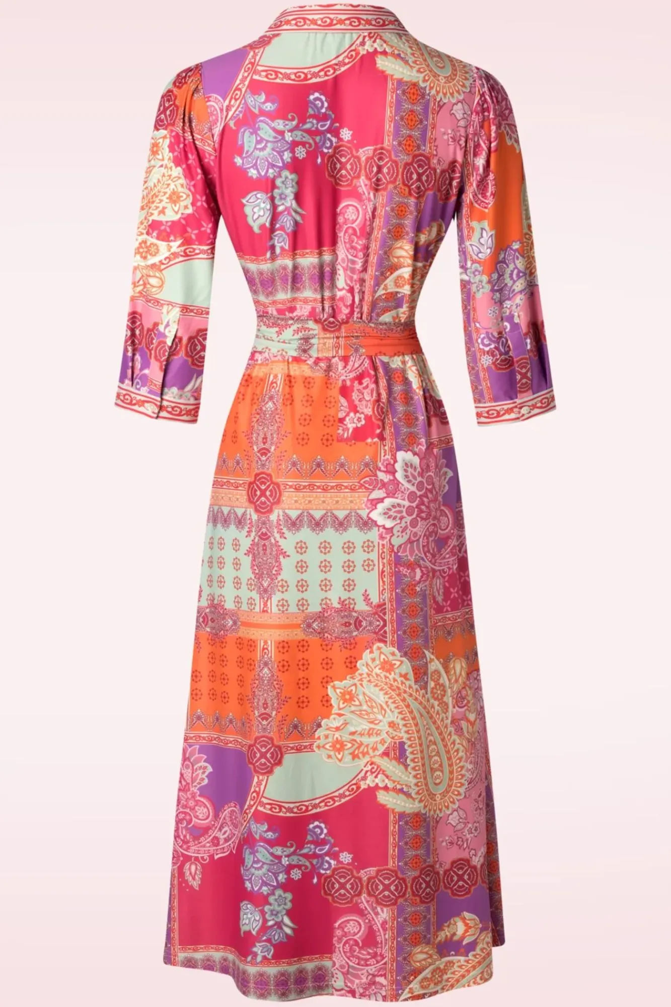 Best K-Design Paula Polo Kleid In Orange