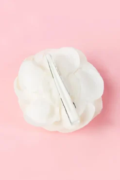 Best ZaZoo Pin-Up Paar Cremefarbener Blumen Haarspangen