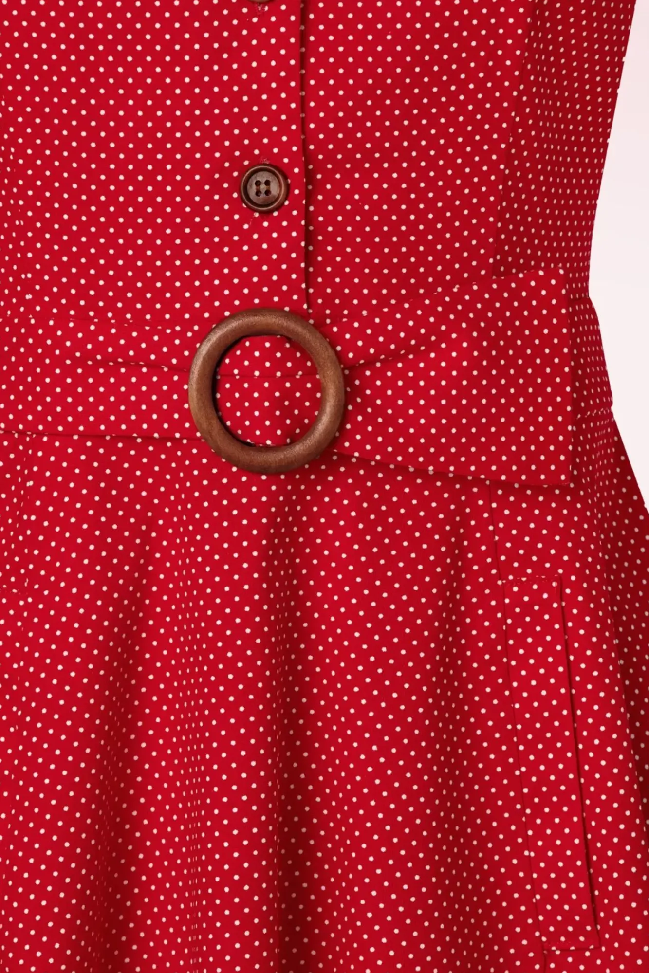 Flash Sale Banned Retro Polka Dot Tanz Kleid In Rot