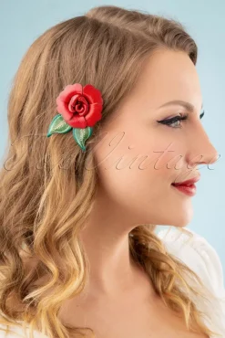 Online Urban Hippies Primel-Brosche In Rot