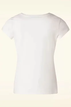 Cheap Mademoiselle Yu00e9Yu00e9 Radical Love T-Shirt In Ecru