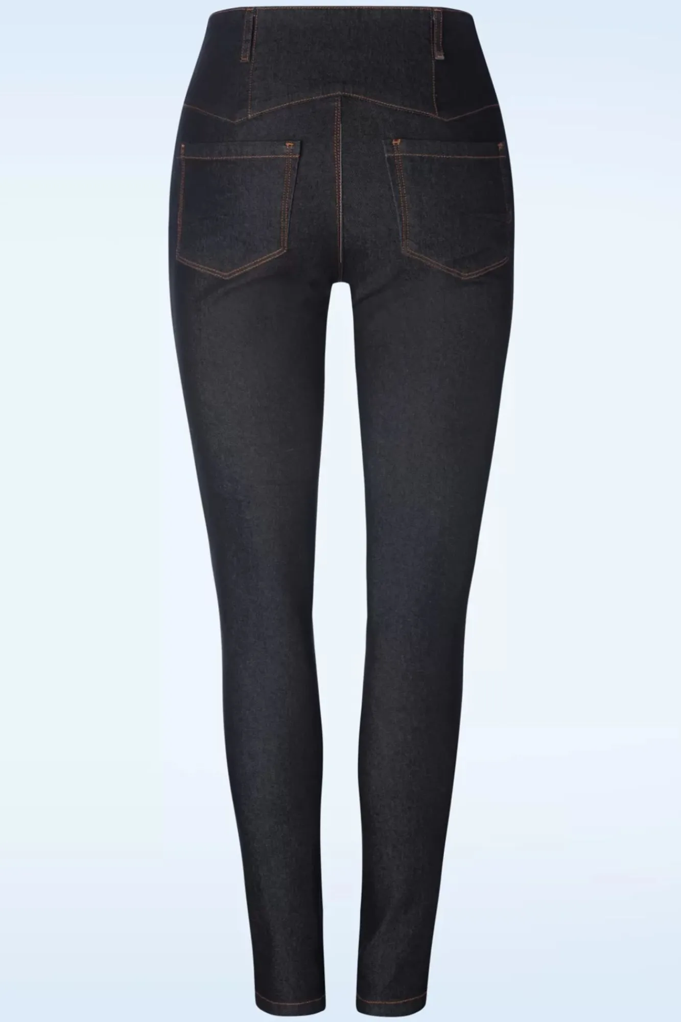 Discount Collectif Clothing Rebel Katie Denim-Jeans In Schwarz