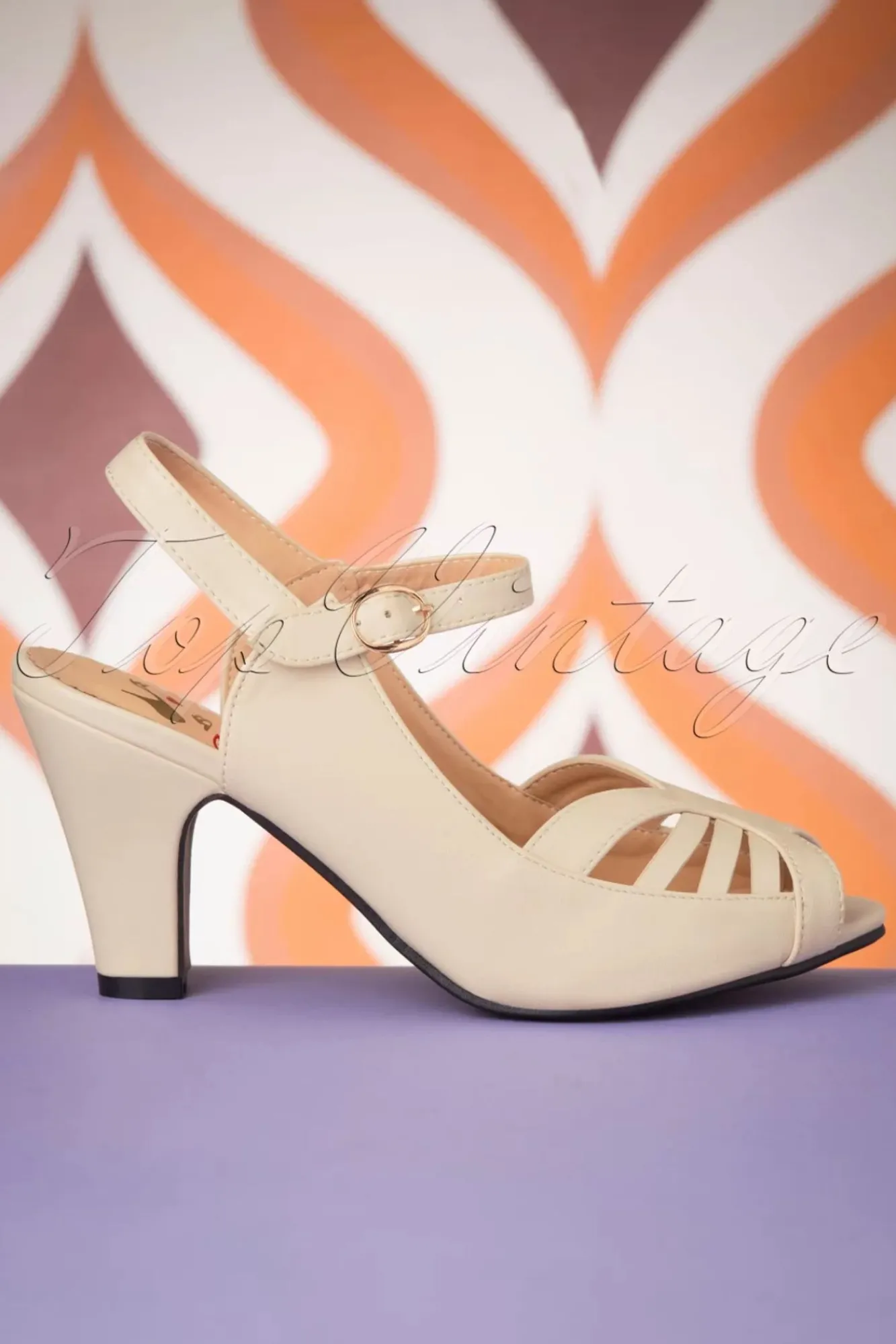 New Banned Retro Regatta Kelly Lee Sandalen In Creme